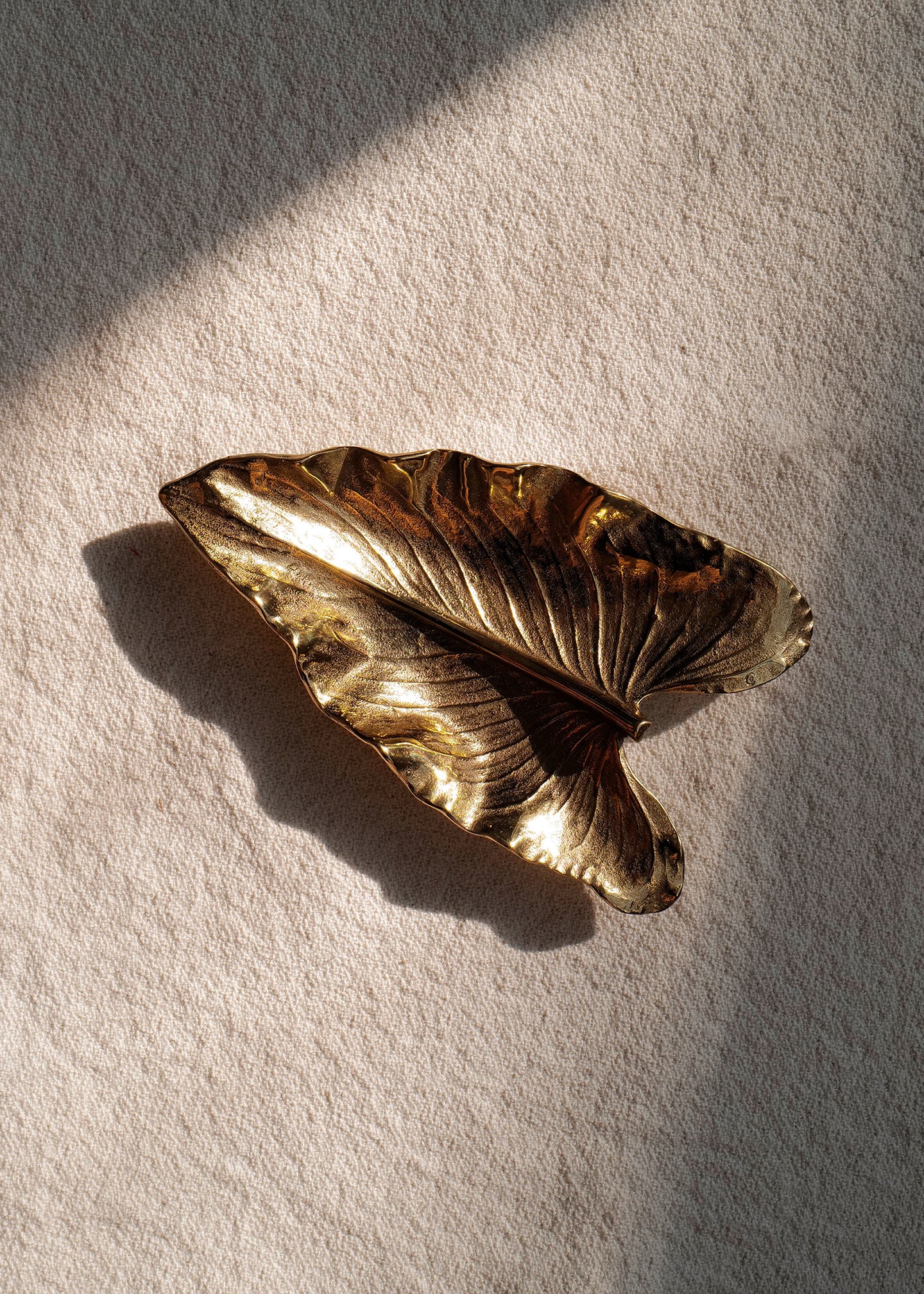 Vintage Brass Calla Lily Dish – Slow Roads