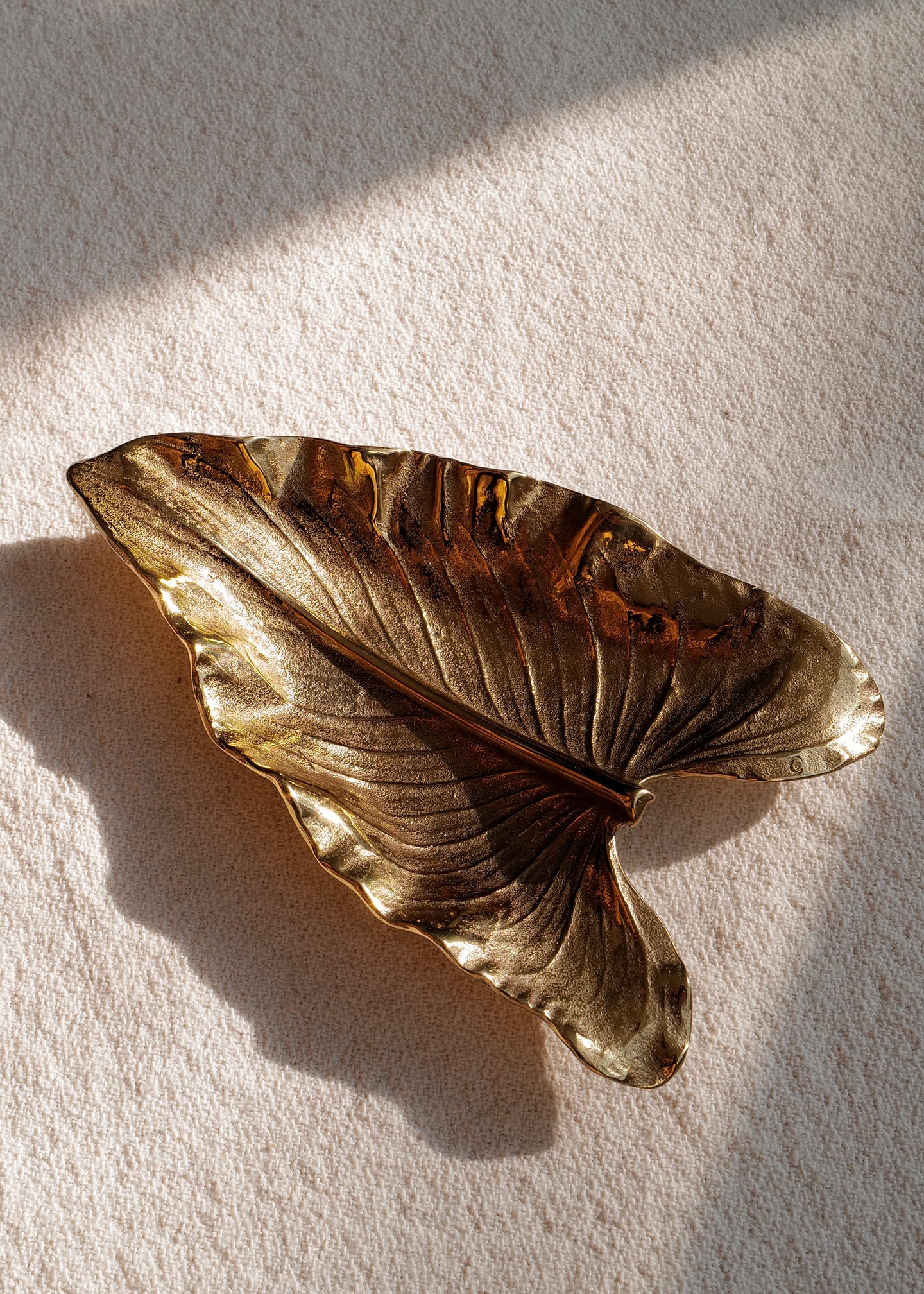 Vintage Brass Calla Lily Dish – Slow Roads