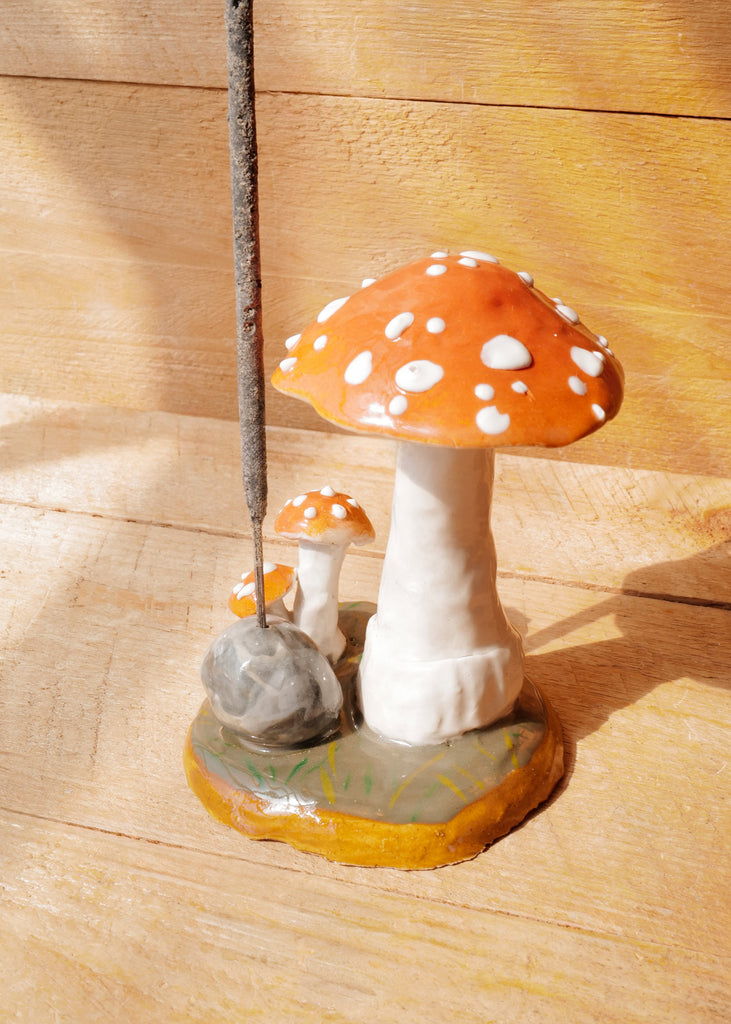 Ben Noam, Mushroom Incense Holder #1 – Slow Roads