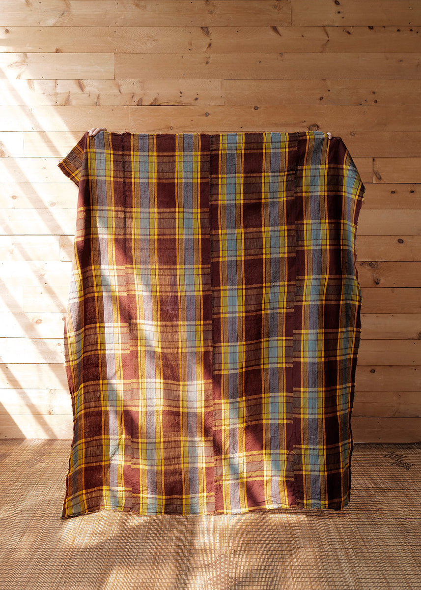 Autumnal Plaid Boro Cloth – Slow Roads