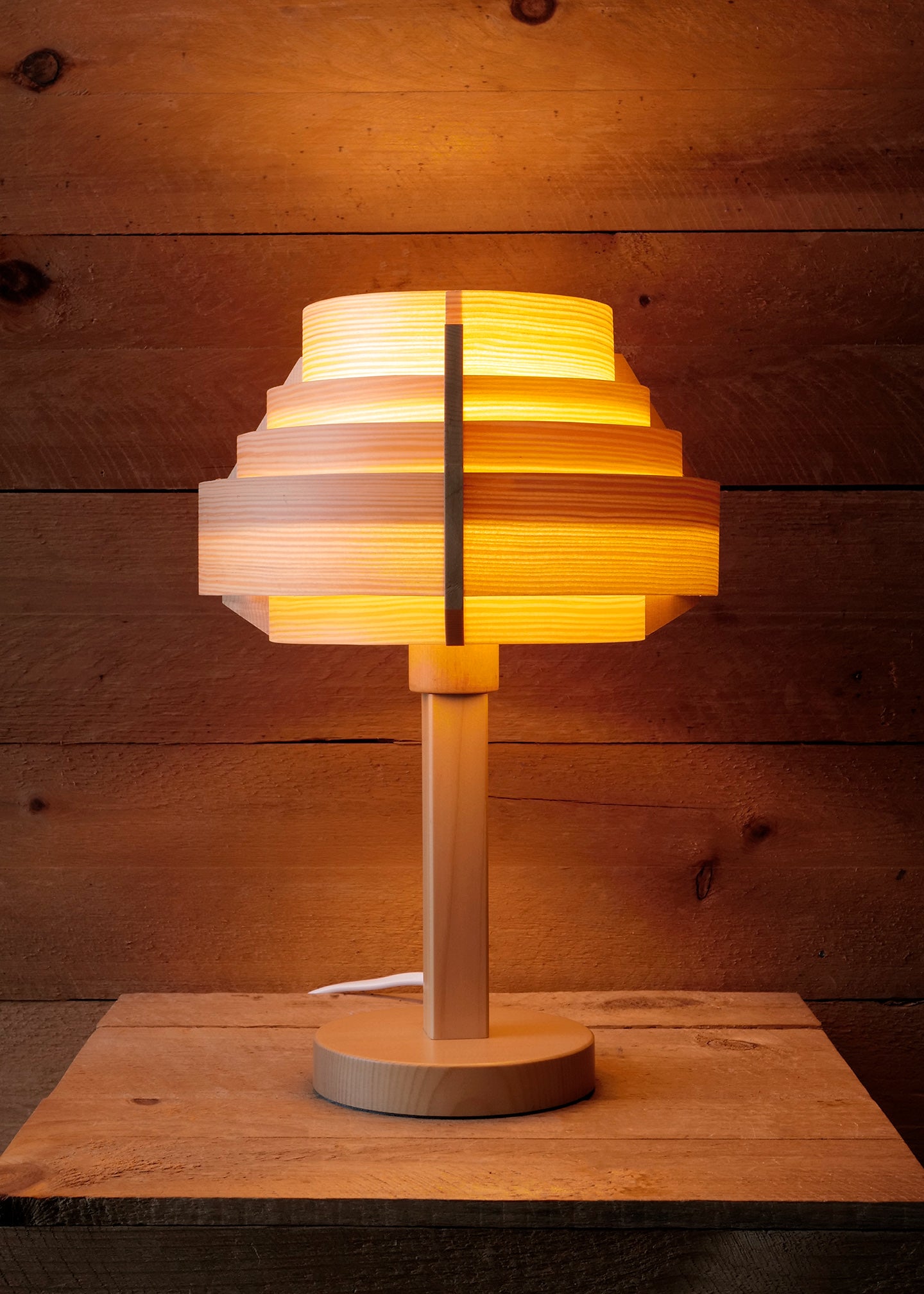 Hans Agne Jakobsson, Pine Table Lamp – Slow Roads