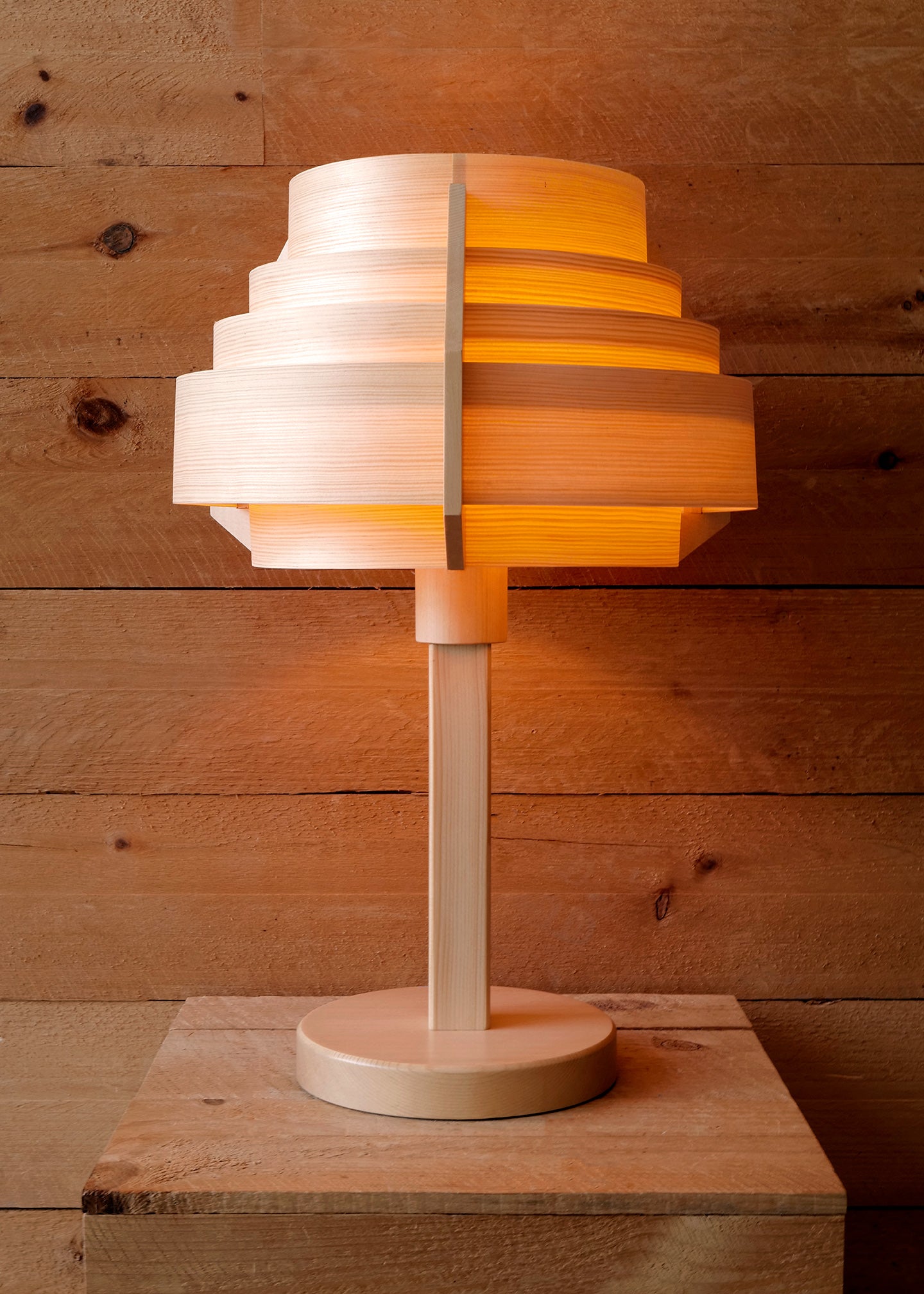 Hans Agne Jakobsson, Pine Table Lamp – Slow Roads