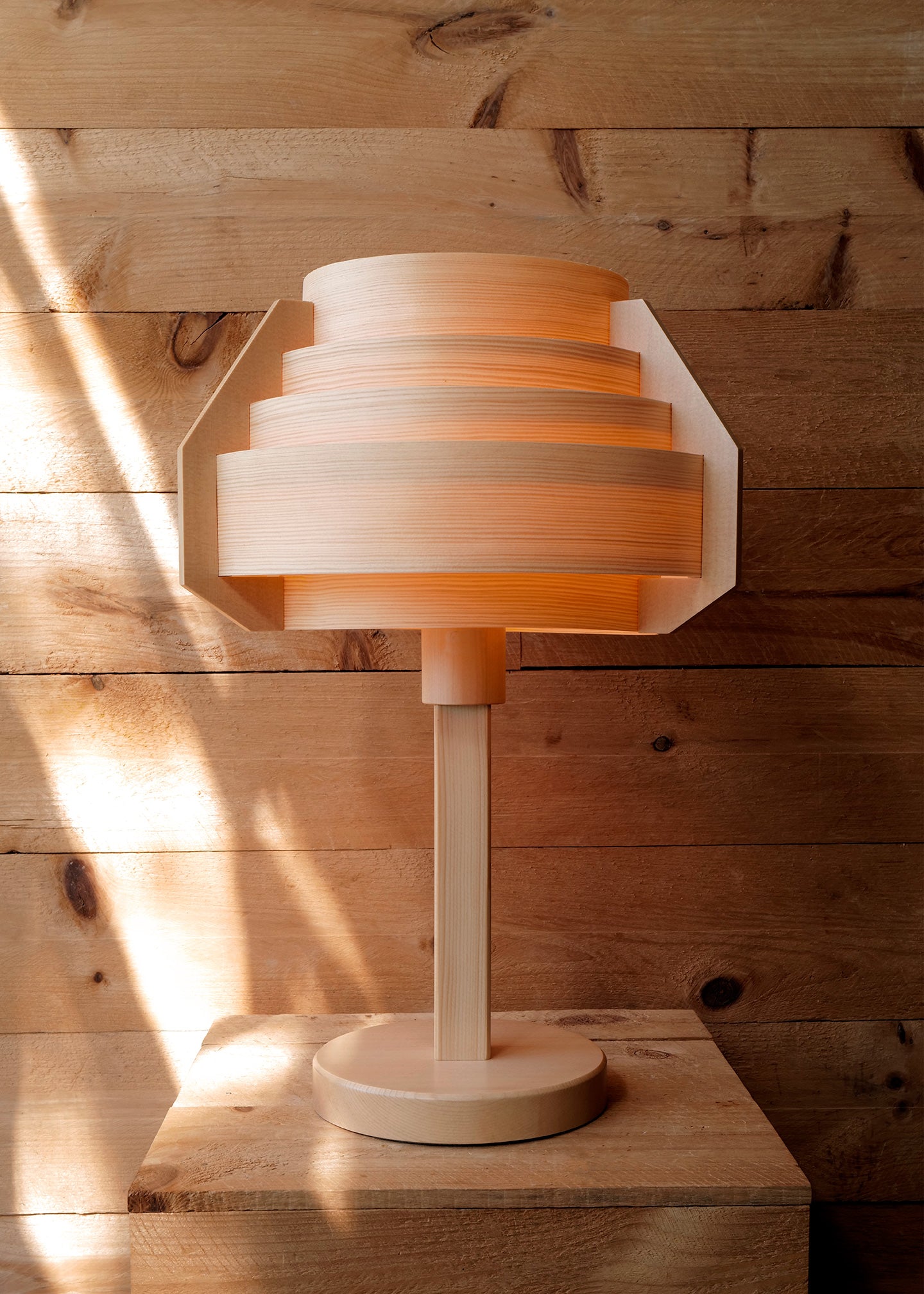 Hans Agne Jakobsson, Pine Table Lamp – Slow Roads