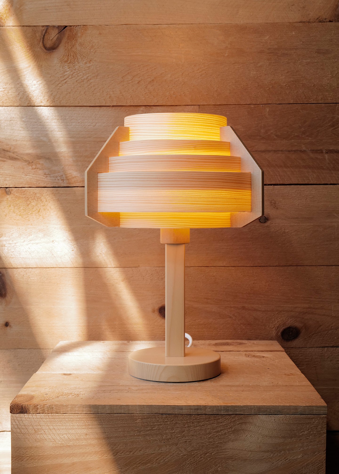 Hans Agne Jakobsson, Pine Table Lamp – Slow Roads