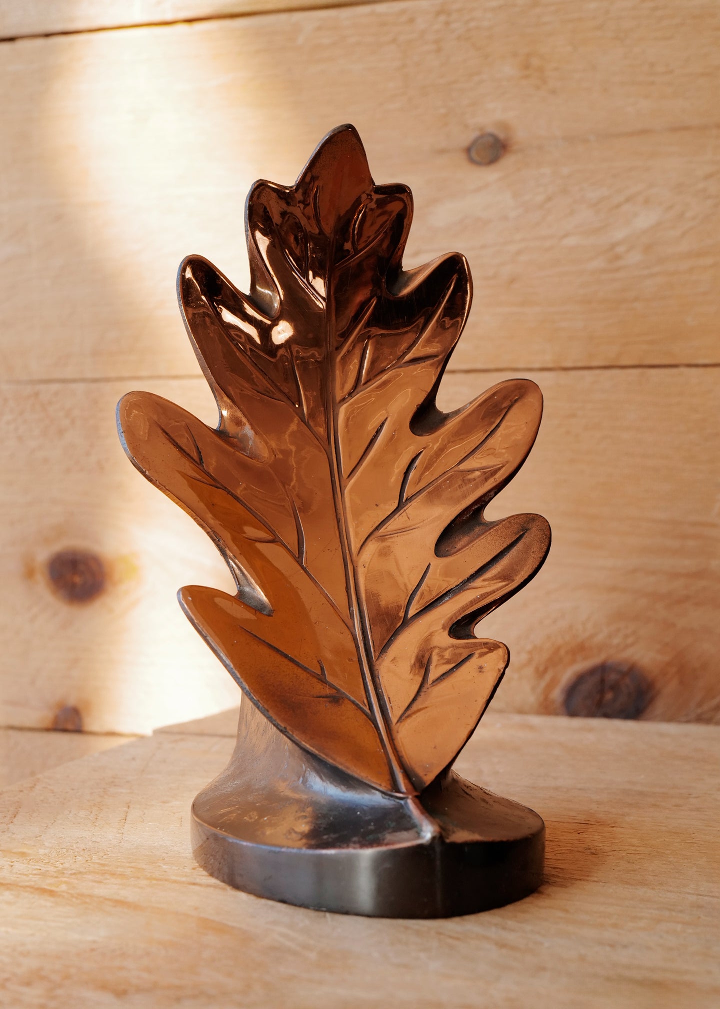 Oak Leaf Bookends – Slow Roads