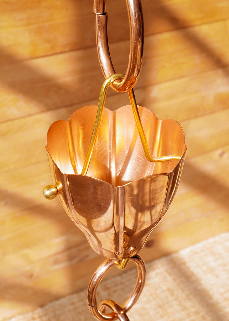 Crocus Copper Rain Chain – Slow Roads