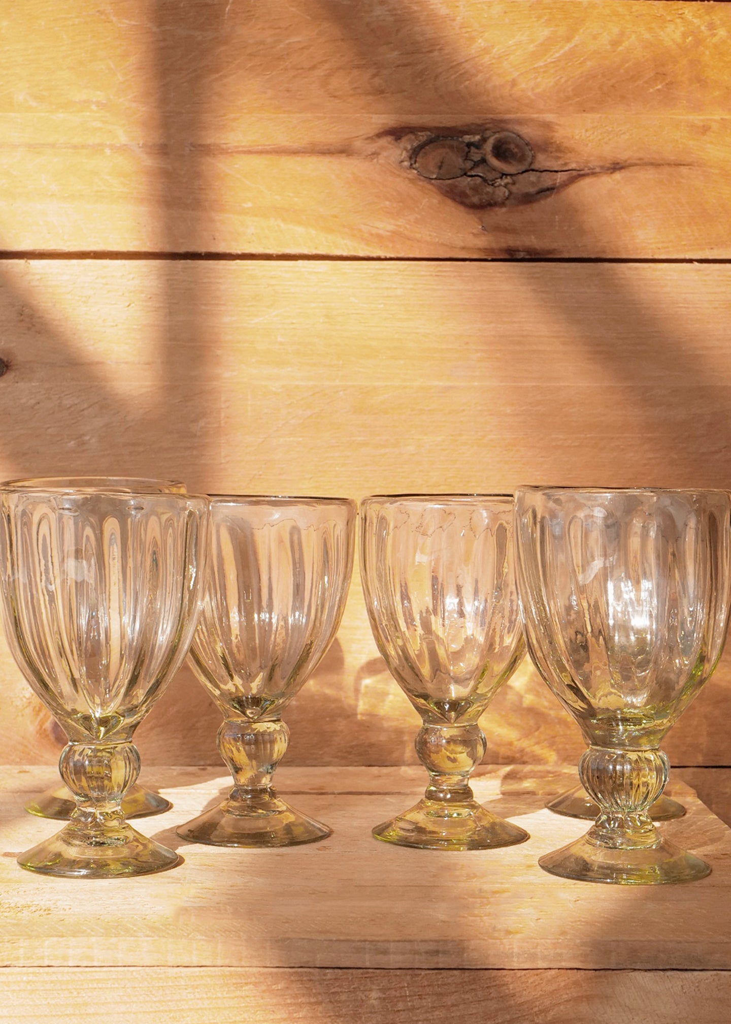 Ula Fluted Glassware