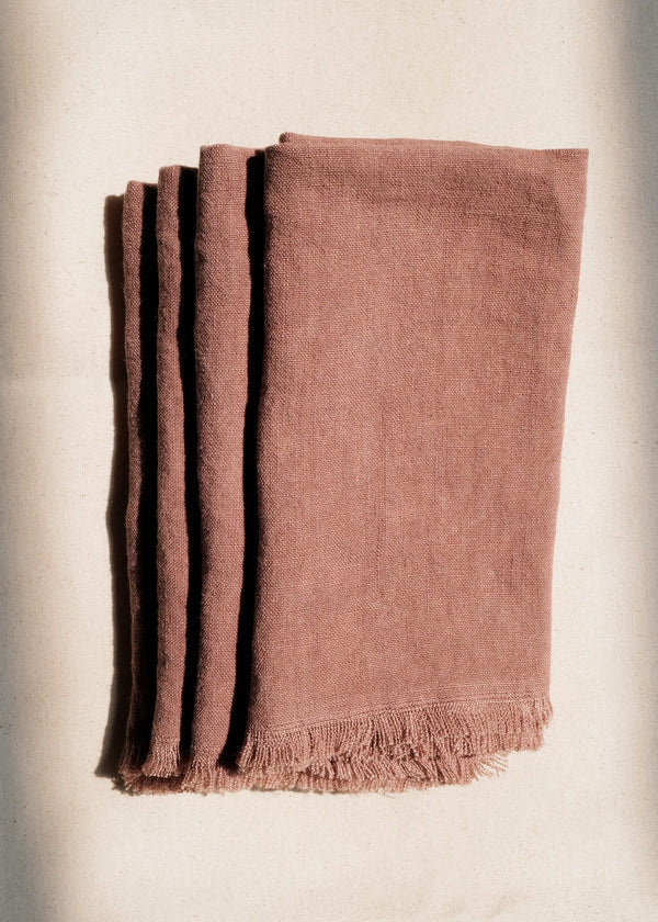Italian Linen Napkins, Set of 4