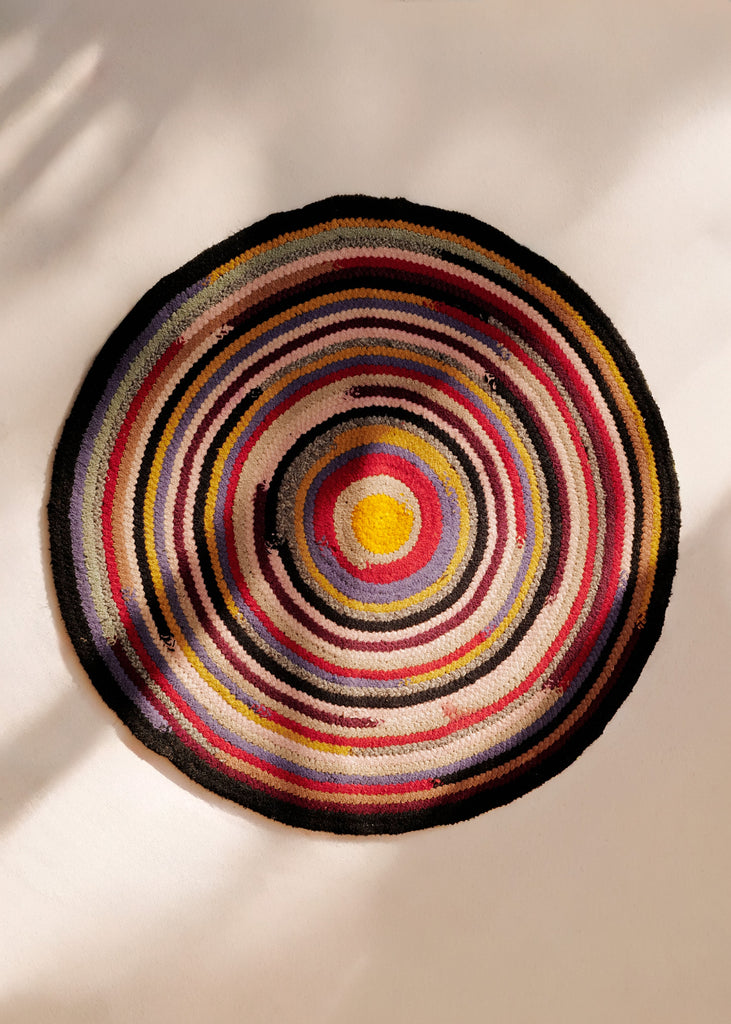 Raspberry Fields Hooked Rug – Slow Roads