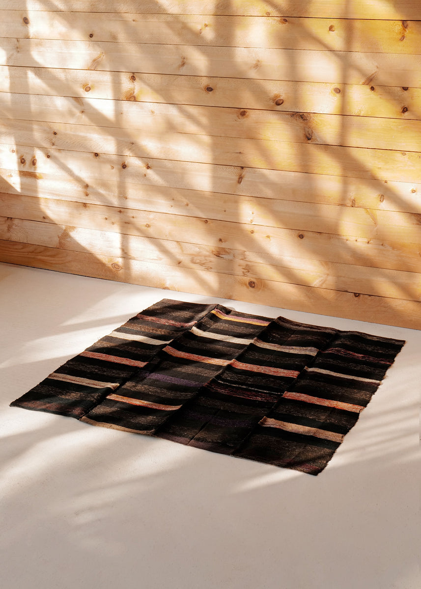 Harvest Snowfall Sakiori Boro Rug – Slow Roads