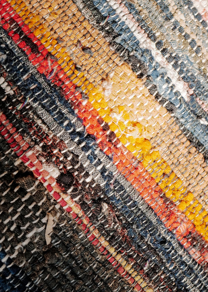 Muzumi Sakiori Boro Rug – Slow Roads
