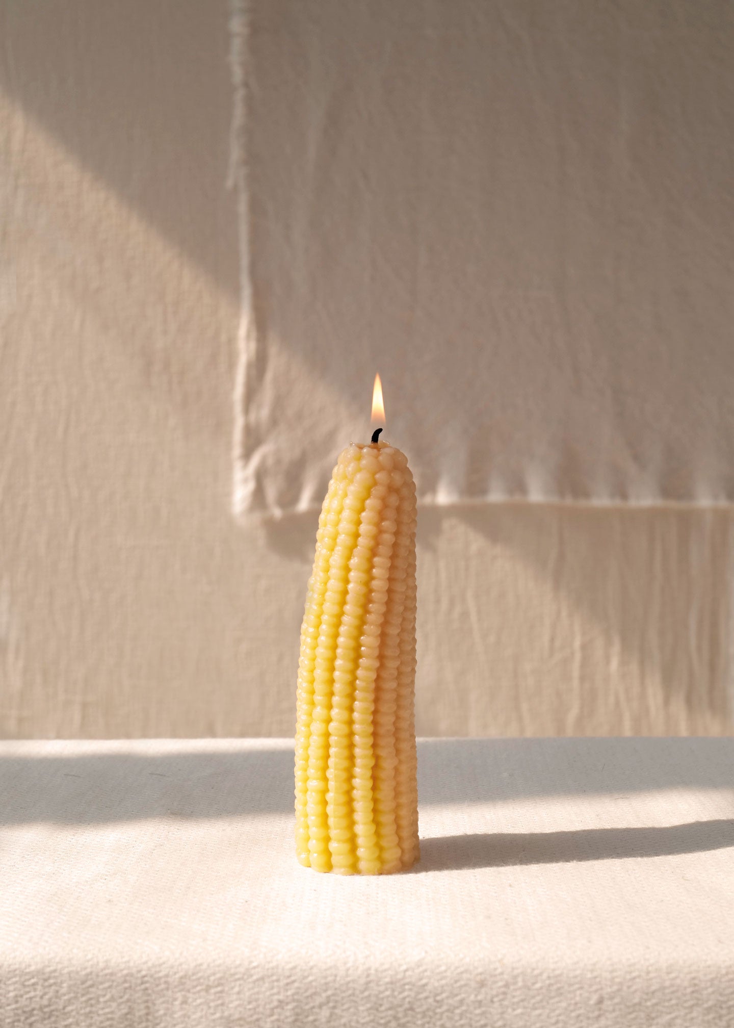 Beeswax Corncob Candle – Slow Roads