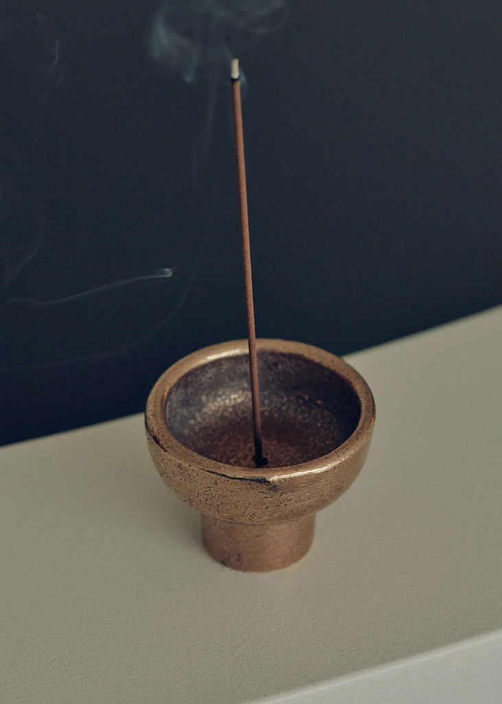 Bronze Incense Holder - Slow Roads