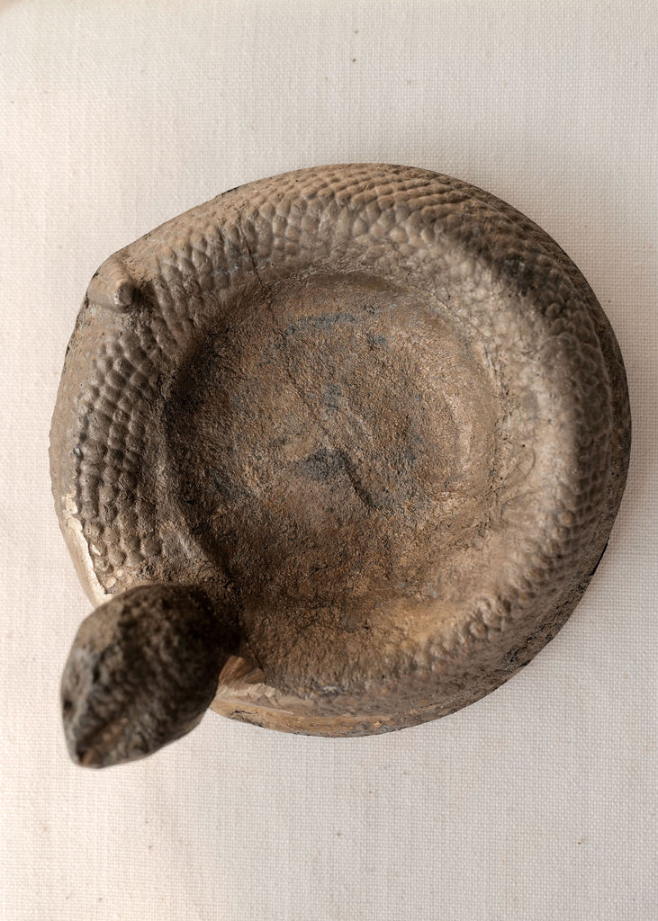 Bronze Rattlesnake Dish - Slow Roads