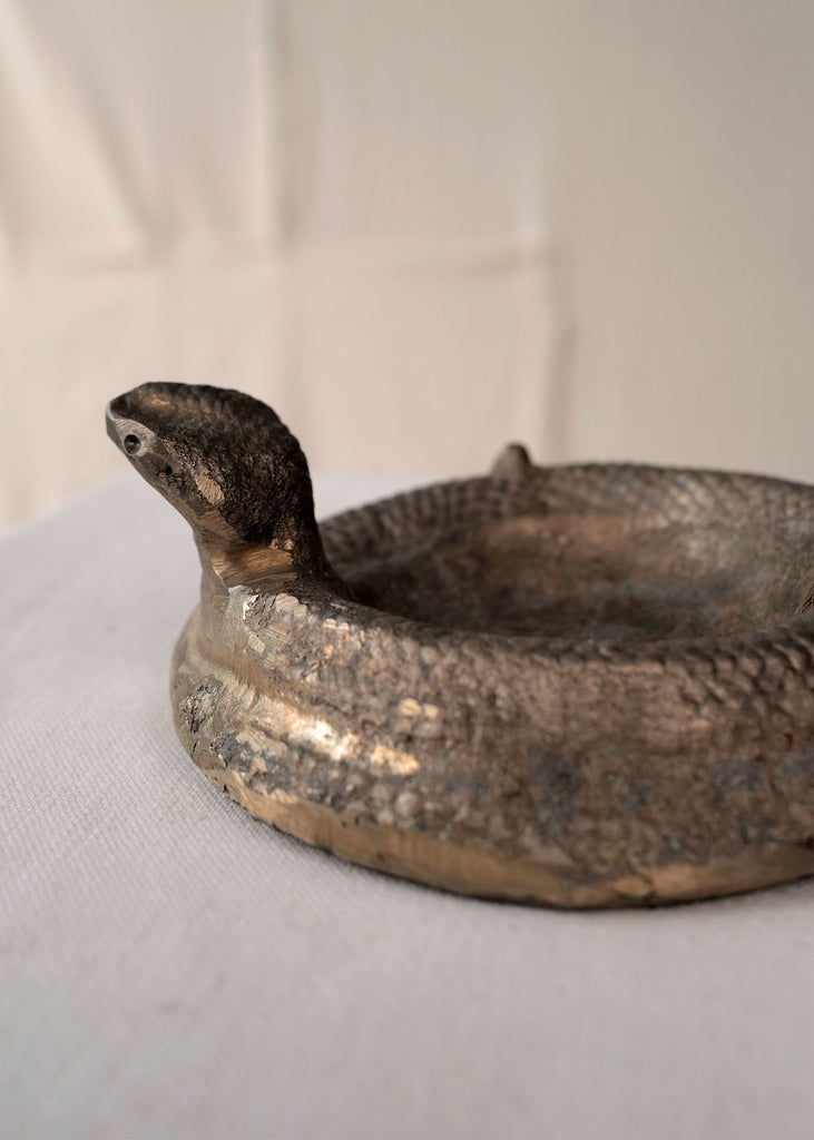 Bronze Rattlesnake Dish - Slow Roads