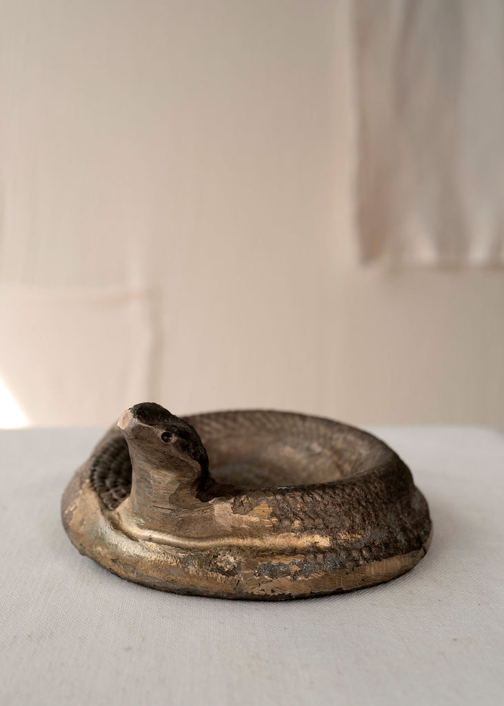 Bronze Rattlesnake Dish - Slow Roads