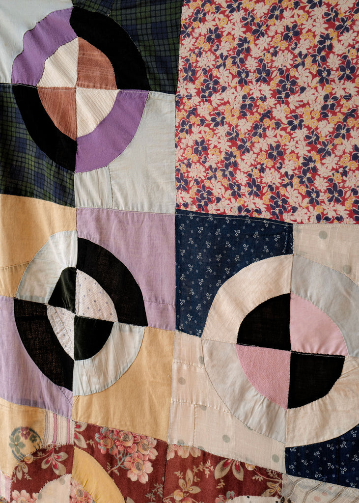 Circles Field Quilt - Slow Roads