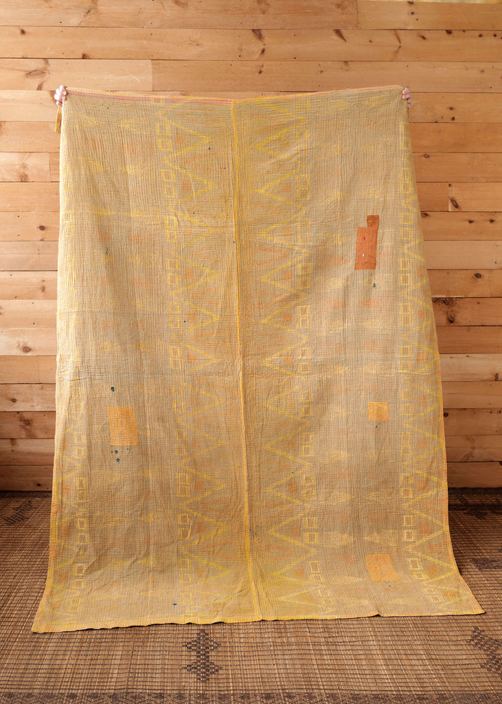 Ember & Earth Kantha Throw - Slow Roads