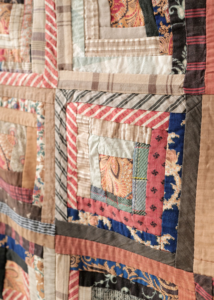 Fields Log Cabin Quilt - Slow Roads