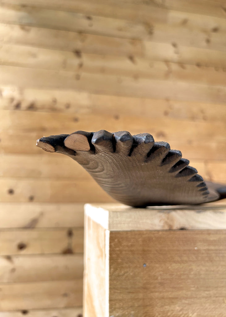 Hand Carved Shou Sugi Ban Sculpture, Second - Slow Roads