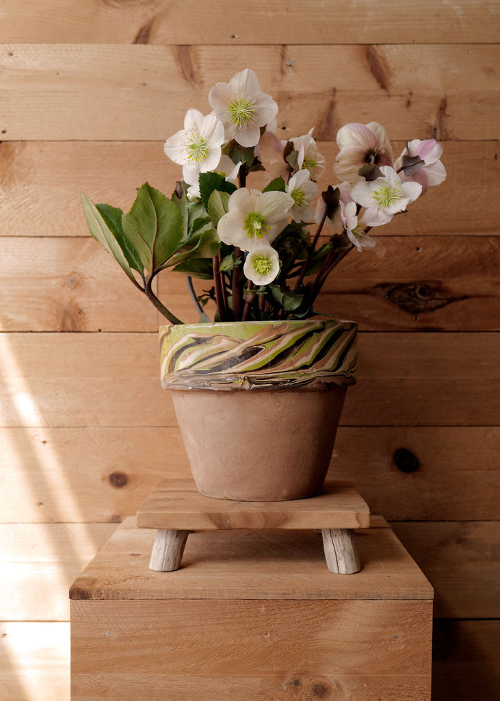 Handcrafted Teak Plant Stands, Square - Slow Roads