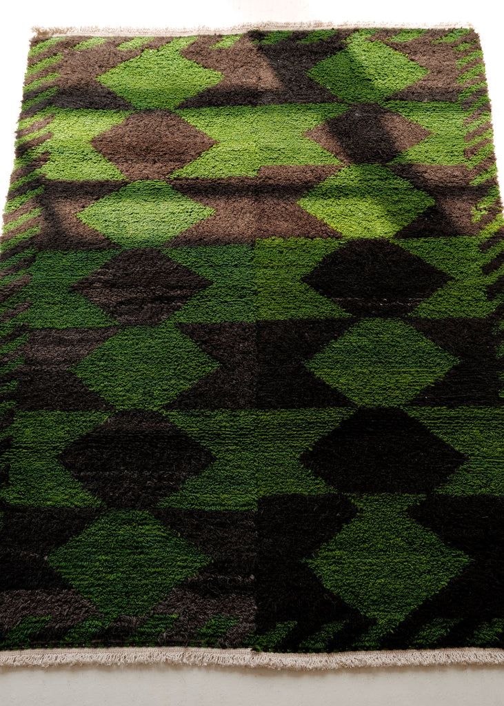 Janis Shag Rug, Green Valley - Slow Roads