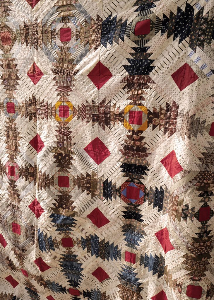 Lake Naomi Log Cabin Quilt - Slow Roads