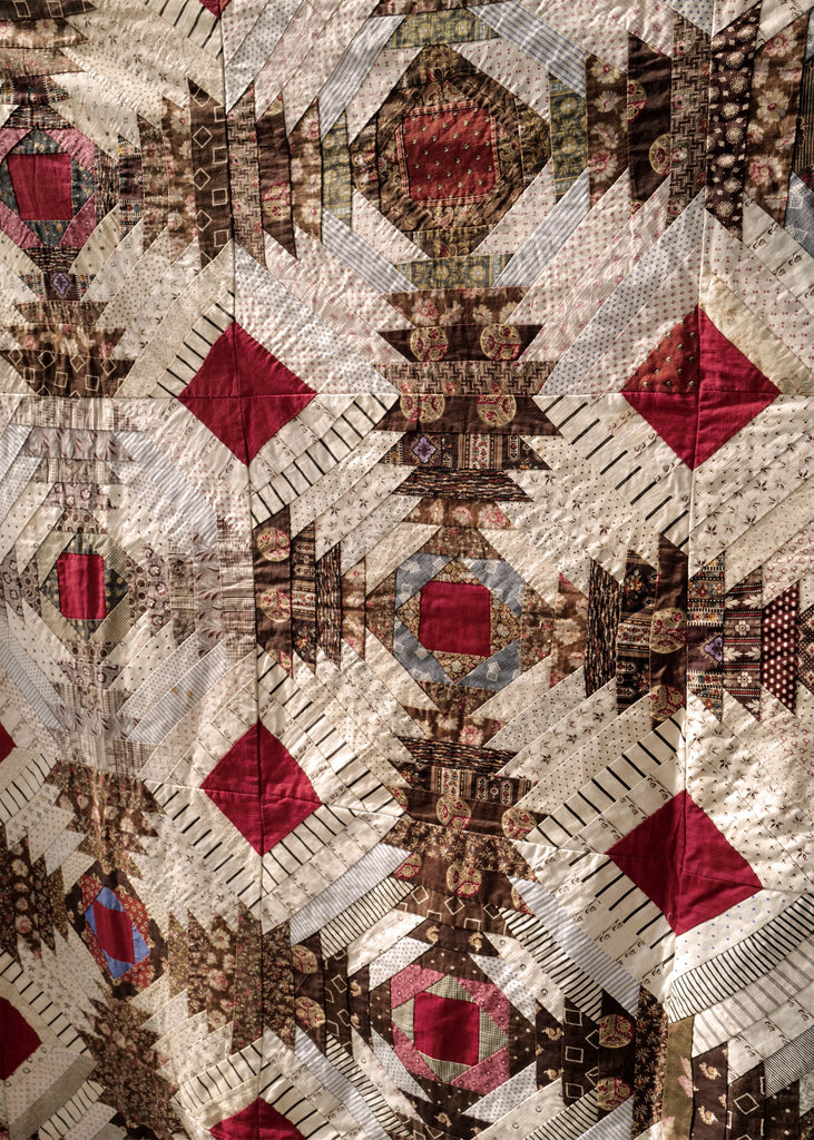 Lake Naomi Log Cabin Quilt - Slow Roads