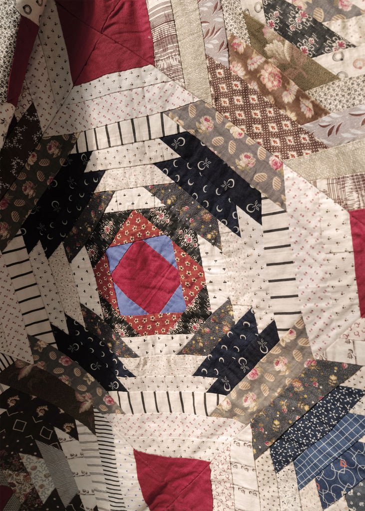 Lake Naomi Log Cabin Quilt - Slow Roads