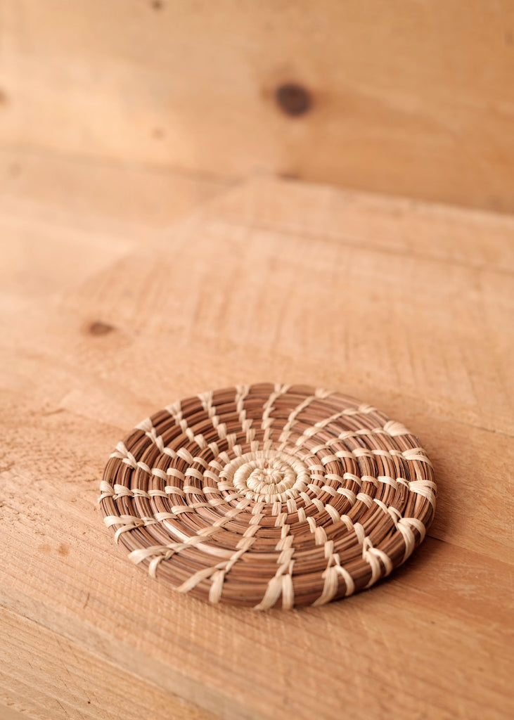 Maya Pine Needle Coasters - Slow Roads