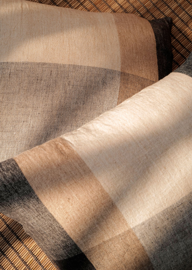 Morandi Bedspread, Shiitake - Slow Roads