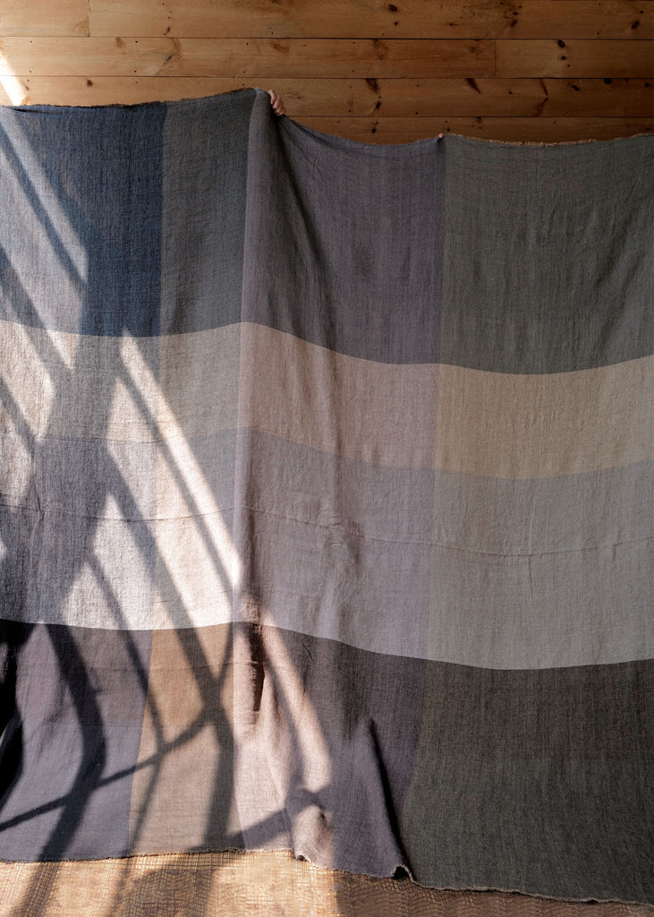 Morandi Bedspread, Shiitake - Slow Roads