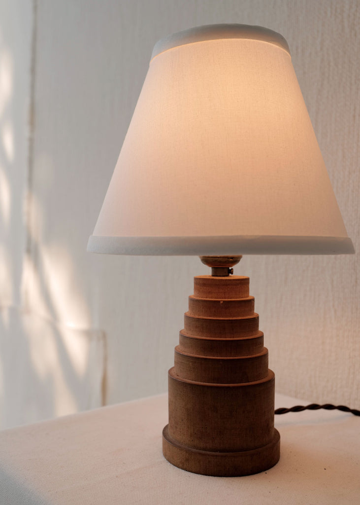 Simple Geometry Wood Lamp - Slow Roads