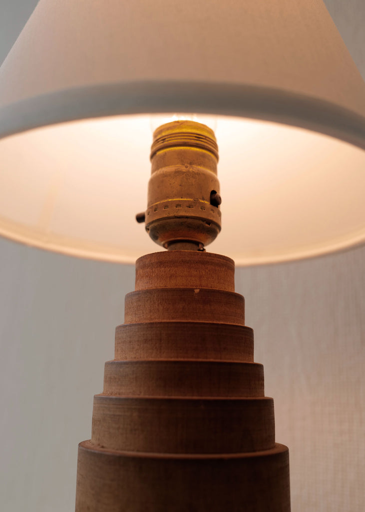 Simple Geometry Wood Lamp - Slow Roads