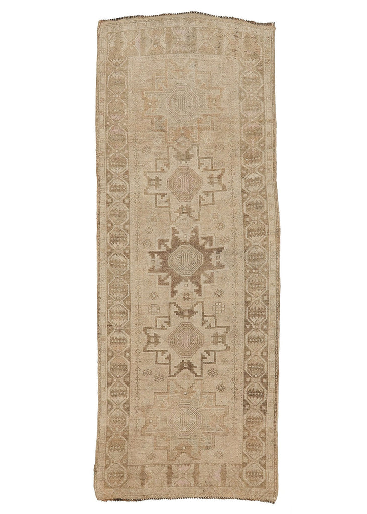 Sol Hand-Knotted Runner, 10’ 3” x 3’ 9" - Slow Roads