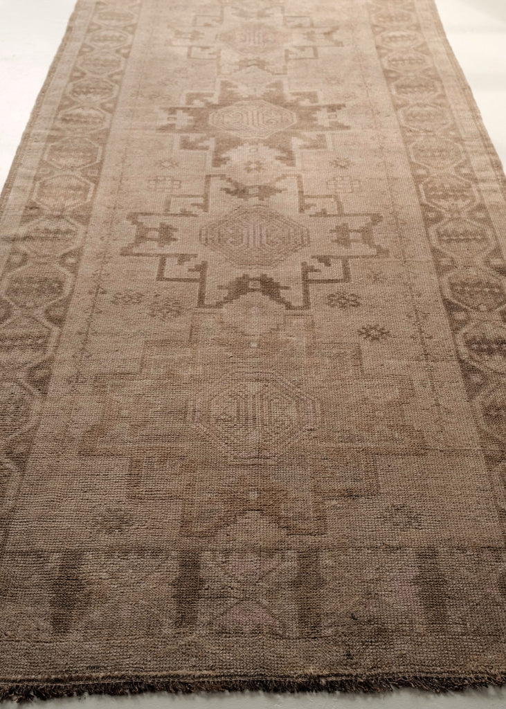 Sol Hand-Knotted Runner, 10’ 3” x 3’ 9" - Slow Roads