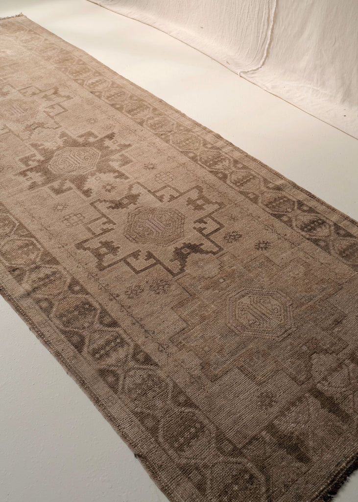 Sol Hand-Knotted Runner, 10’ 3” x 3’ 9" - Slow Roads