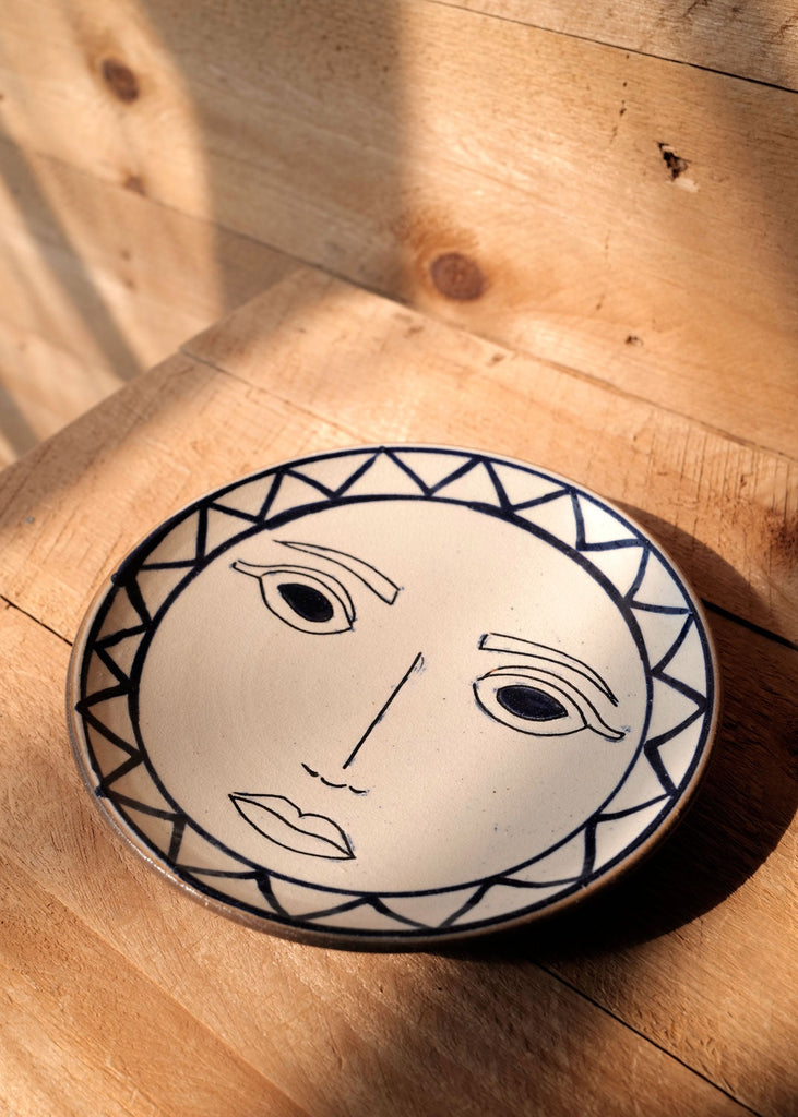 Sun & Moon Dessert Plates - Slow Roads