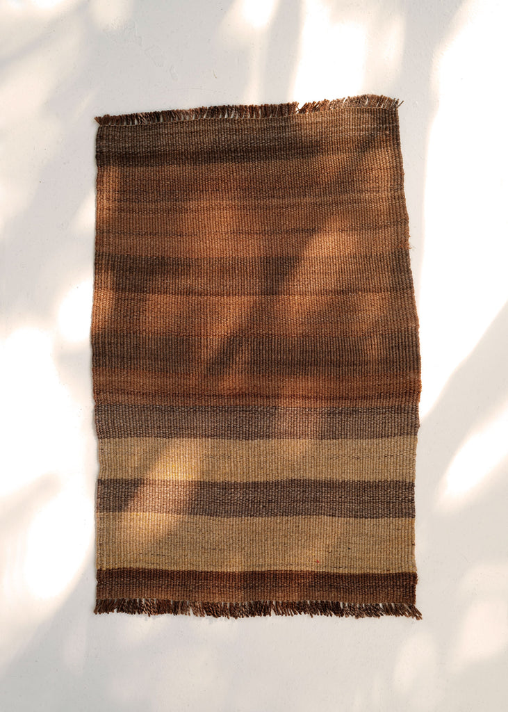 Toasted Umber Flatweave Rug - Slow Roads