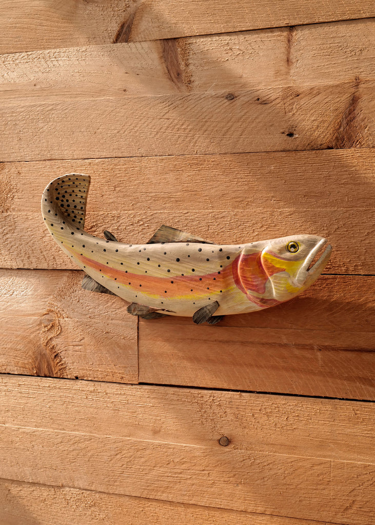 Trout Wall Plaque - Slow Roads