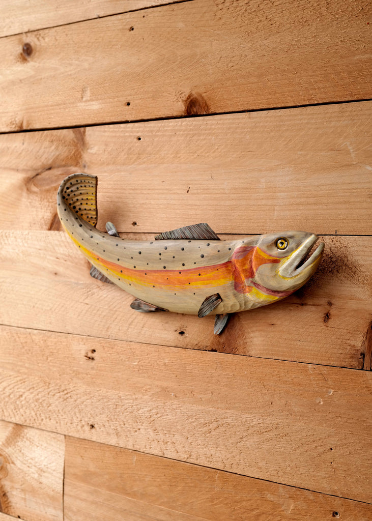 Trout Wall Plaque - Slow Roads