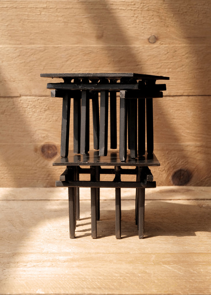 Welders Folk Art Candle Stand Set - Slow Roads