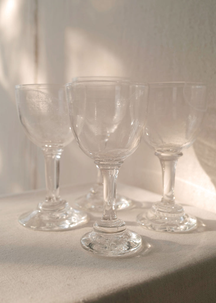 Willoughby Wine Glasses, Set of Three - Slow Roads