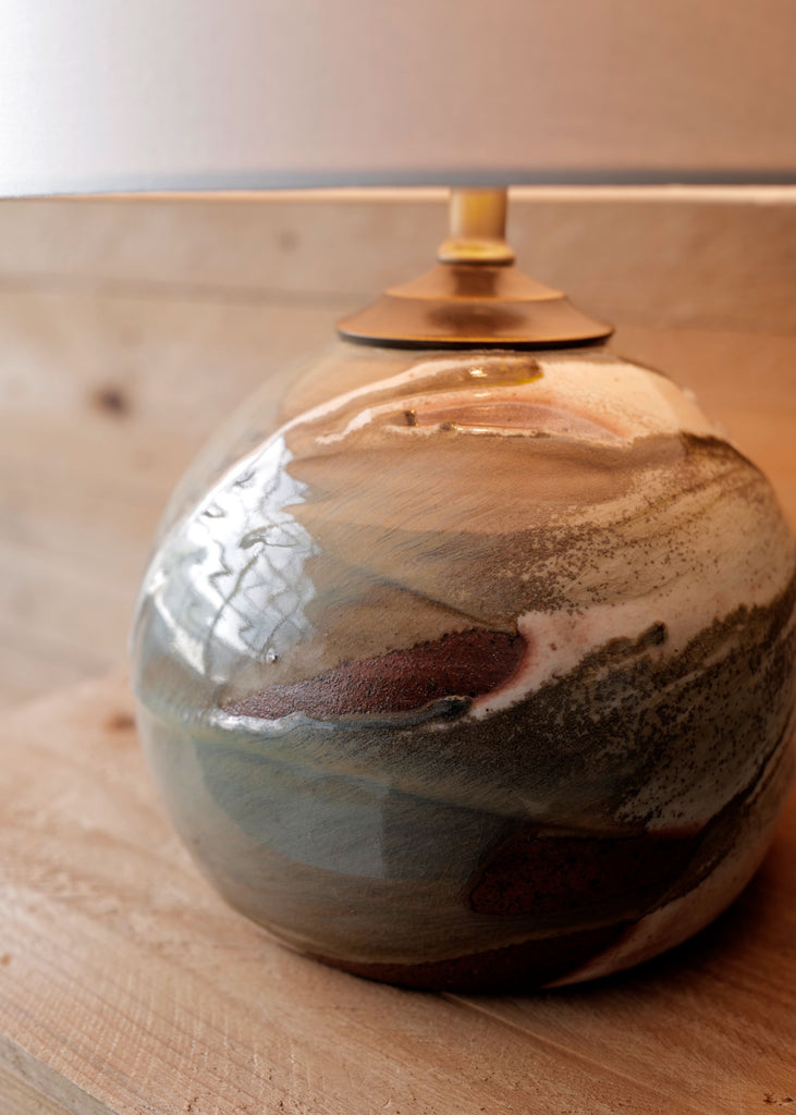 Wood Fired Ash Lamp - Slow Roads